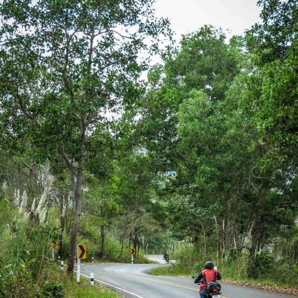 Motorradreisen Thailand Chiang Rai Speedbootfahrt Mekong